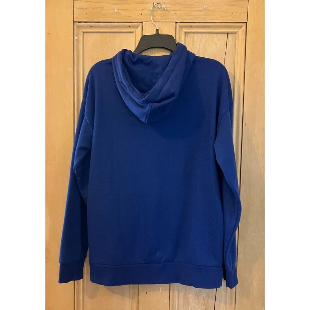 Coraline Jones Women SOLD OUT Box Lunch Letter Portrait Hoodie Small Blue AN EXC - Picture 11 of 12